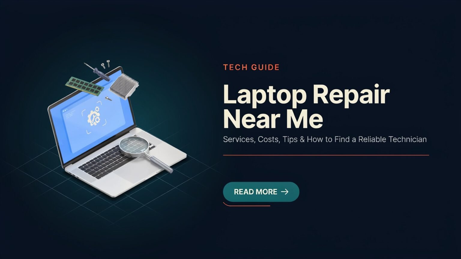 Laptop Repair Near Me: Services, Costs, Tips & How to Find a Reliable Technician